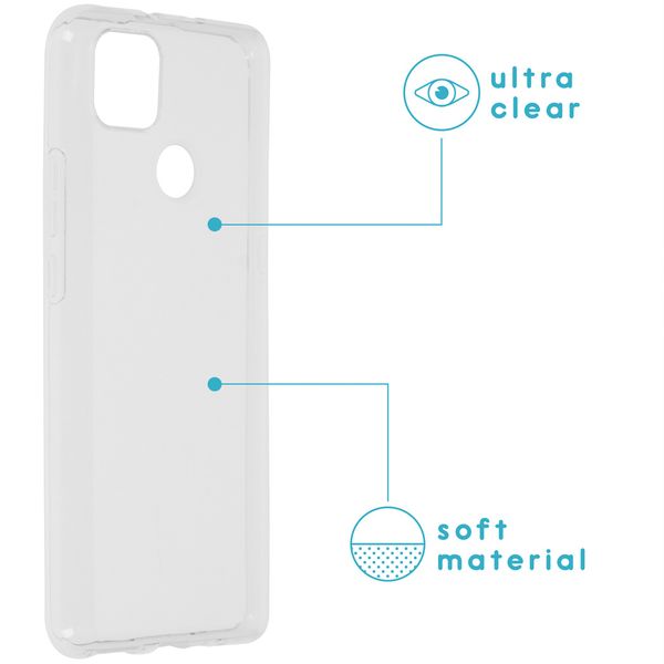 imoshion Gel Case für das Motorola Moto G9 Power - Transparent