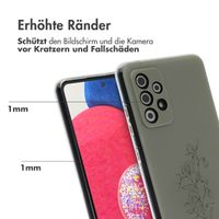 imoshion Design Hülle Samsung Galaxy A52(s) (5G/4G) - Floral Green