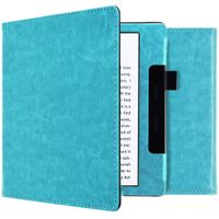 imoshion Vegan Leather Klapphülle Amazon Kindle Oasis 3 - Hellblau