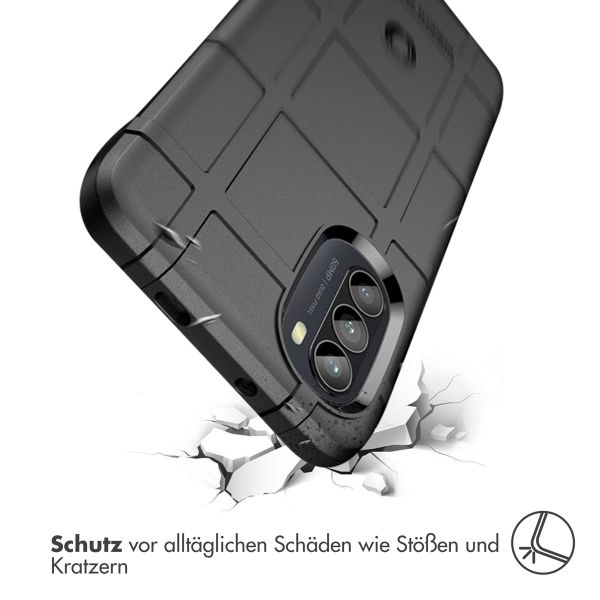 imoshion Rugged Shield Backcover für das Motorola Moto G52 / G82 - Schwarz