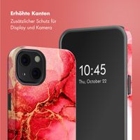 Selencia Vivid Back Cover Apple iPhone 13 - Rosy Marble