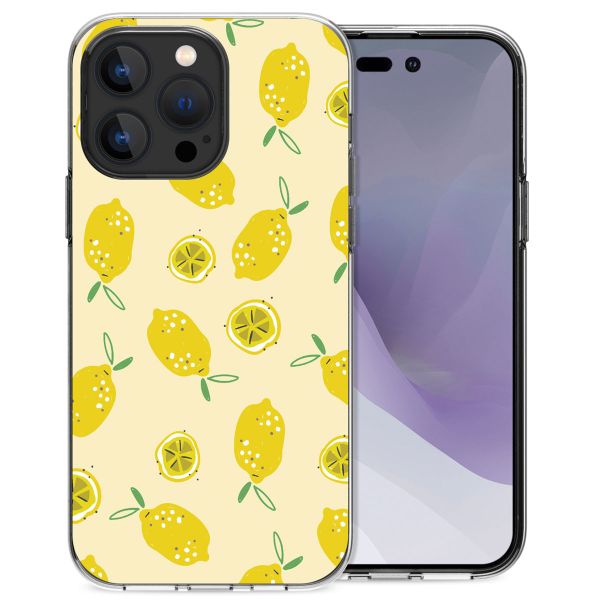 imoshion Design Hülle für das iPhone 14 Pro Max - Lemons