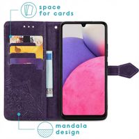 imoshion Mandala Klapphülle Samsung Galaxy A33 - Violett
