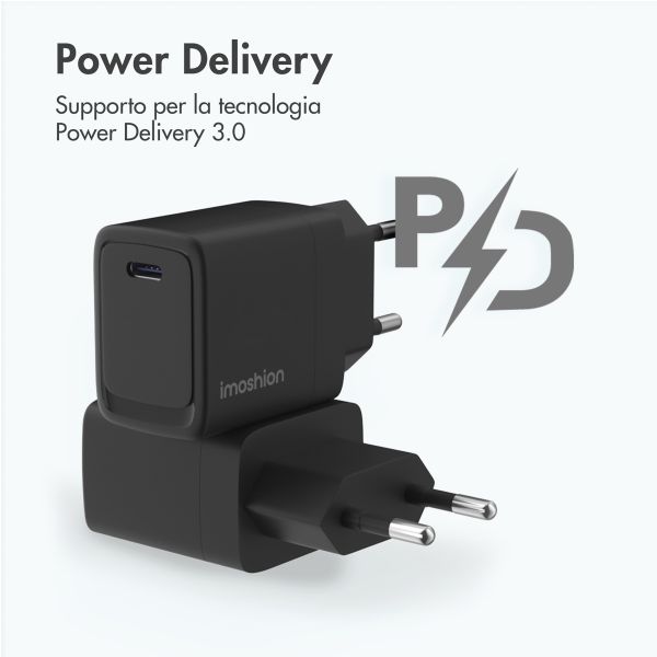 imoshion 20 Watt Ladegerät | USB-C - Schwarz