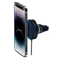 iOttie Velox Wireless Mini MagSafe mount - Handyhalterung Auto - Lüftungsgitter - Kabelloses Ladegerät