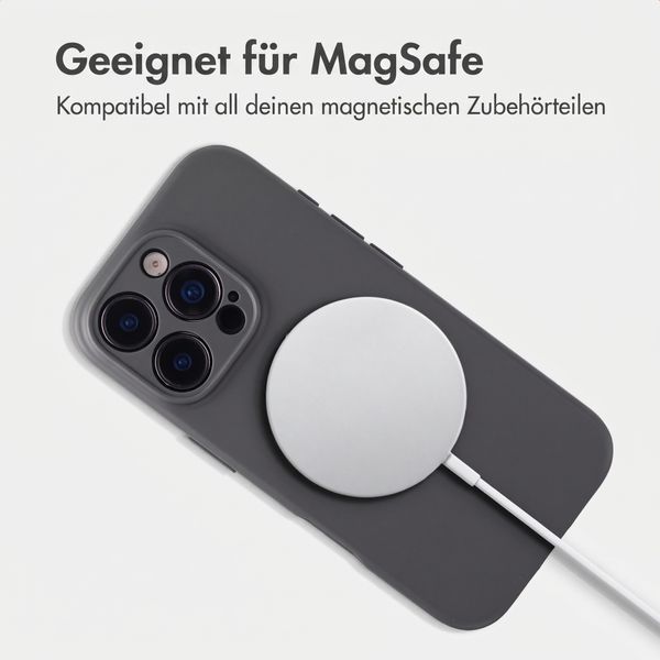 Accezz Grip Backcover mit MagSafe Apple iPhone 16 Pro - Grau