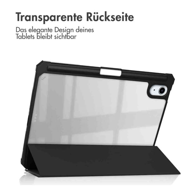 imoshion Trifold Hardcase Klapphülle Apple iPad Mini 7 (2024) / iPad Mini 6 (2021) - Schwarz