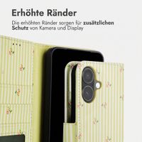 imoshion Design Klapphülle Apple iPhone 16 - Garden Stripes