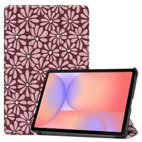 imoshion Design Trifold Klaphülle Samsung Galaxy Tab S9 11.0 Zoll / Tab S10 FE / S9 FE 10.9 Zoll - Bloom Love Blush