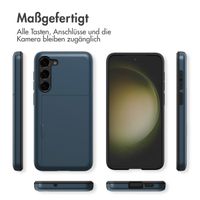 imoshion Backcover mit Kartenfach Samsung Galaxy S23 - Dunkelblau