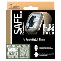 SAFE by PanzerGlass Bling Bumper für die Apple Watch 7-9 / SE 2024 - 41 mm - Gold