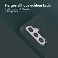 Accezz MagSafe Leather Backcover Samsung Galaxy A57 (5G) - Cedar Green