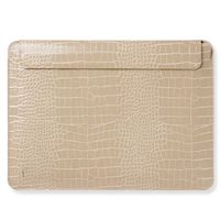 iDeal of Sweden Slim Laptop Hülle 14 Zoll - Laptop Sleeve - Warm Beige Croco