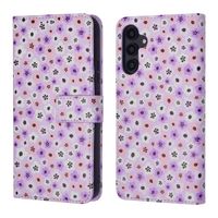 imoshion ﻿Design Klapphülle für das Samsung Galaxy A54 (5G) - Purple Flowers