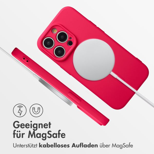 imoshion Color Back Cover mit MagSafe Apple iPhone 16 Pro - Neon Pink