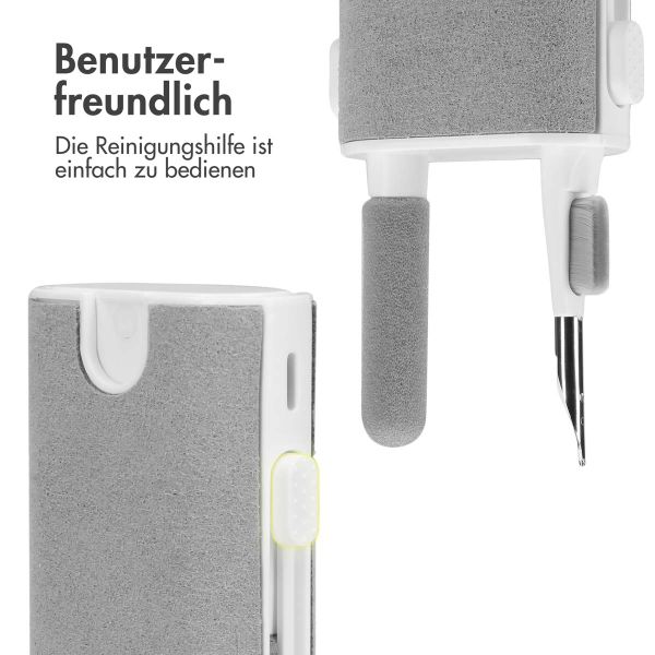 imoshion 5 in 1 Apple AirPods Reinigungsset - Reinigungsset für Apple AirPods, Smartphones und Kopfhörer