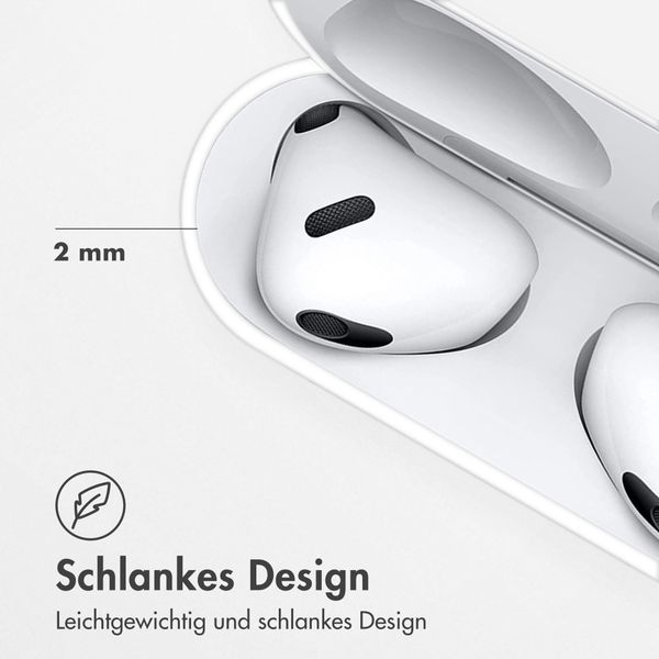 imoshion ﻿Hardcover-Schale für das AirPods 3 (2021) - Weiß