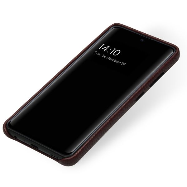 Selencia Gaia Backcover in Schlangenoptik Samsung Galaxy A52(s) (5G/4G) - Bordeaux