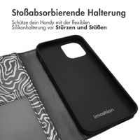 imoshion Design Klapphülle für das iPhone 14 - Black And White