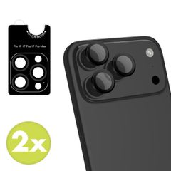 imoshion 2er Pack Kameraobjektivschutz für das Apple iPhone 17 Pro / 17 Pro Max - Schwarz