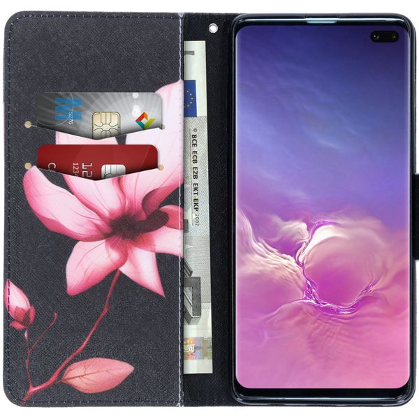 Design TPU Klapphülle für das Samsung Galaxy S10 Plus