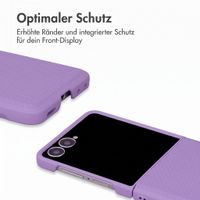 Accezz Grid Backcover Samsung Galaxy Z Flip 8 - Lila