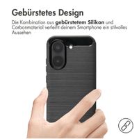 imoshion Brushed Back Cover Xiaomi Poco X8 Pro - Schwarz