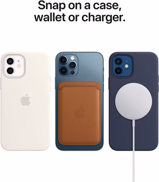 Apple Leder-Case MagSafe für das iPhone 12 Pro Max - Black