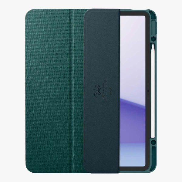 Spigen Urban Fit Klapphülle iPad Air 11 Zoll (2024) M2 / Air 5 (2022) / Air 4 (2020) - Midnight Green