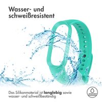 imoshion Silikon Sportarmband für Xiaomi Mi Band 5 / 6 - Mintgrün