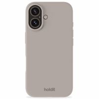 Holdit Silicone Case für das iPhone 16 Plus - Taupe