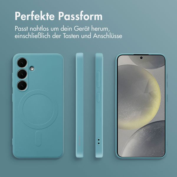 imoshion Color Back Cover mit MagSafe Samsung Galaxy S24 - Smoke Green