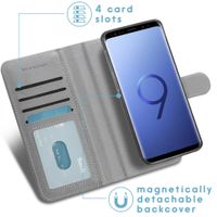 imoshion Luxuriöse Portemonnaie-Klapphülle Samsung Galaxy S9 - Grau