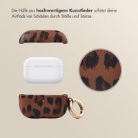 Selencia Sabi Case Apple AirPods Pro 3 - Leopardenmuster - Mocha Brown