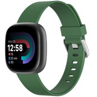 imoshion Silikonarmband für die Fitbit Versa (2) / Versa Lite - Größe S - Dunkelgrün