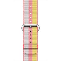 Apple Gewebtes Nylonarmband für die Apple Watch Series 1 bis 9 / SE (38/40/41 mm) | Series 10 (42 mm) - Rot