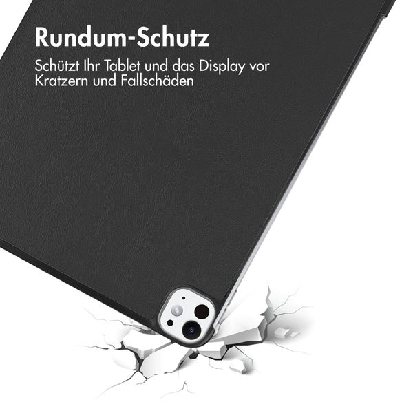 imoshion Trifold Klapphülle Apple iPad Pro 11 (2024) M4 - Schwarz