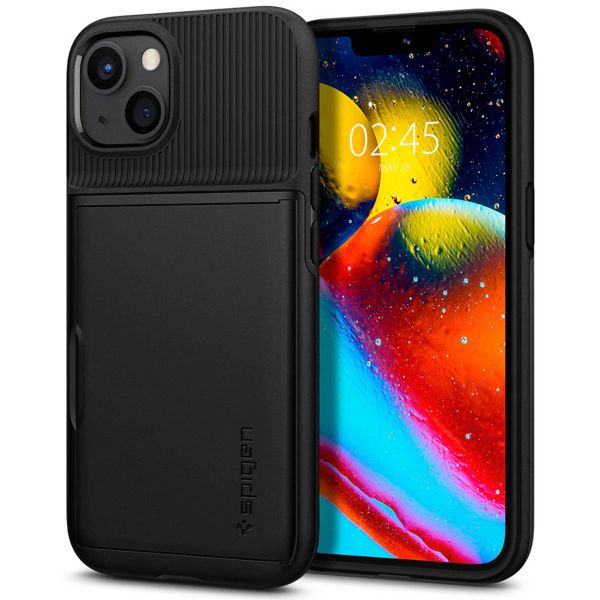 Spigen Slim Armor CS Case für das iPhone 13 - Schwarz