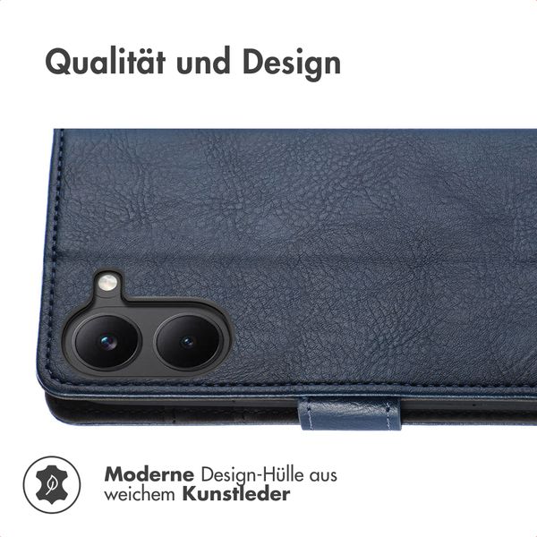 imoshion Luxuriöse Klapphülle Xiaomi Poco X8 Pro - Dunkelblau