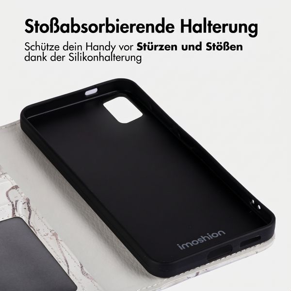 imoshion Design Klapphülle Samsung Galaxy A51 - Sandy Marble