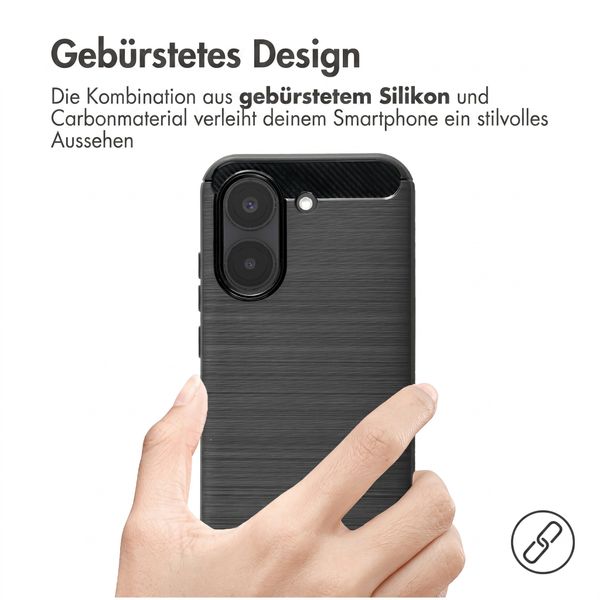 imoshion Brushed Back Cover Xiaomi Poco X8 Pro - Schwarz