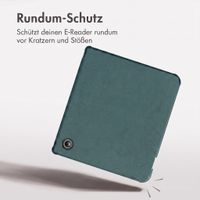 imoshion Klappbare Klapphülle Kobo Libra Colour - Dunkelgrün