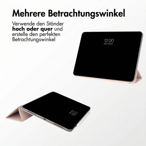 imoshion Magnetic Klapphülle Apple iPad Air 11 Zoll (2026) M4 / (2025) M3 / (2024) M2 / Air 5 (2022) / Air 4 (2020) - Beige
