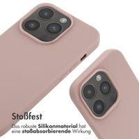imoshion SilikonHülle mit Band Apple iPhone 14 Pro - Sand Pink