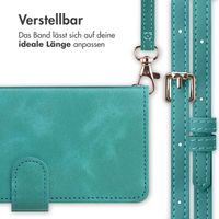 imoshion Klapphülle mit Kordel Apple iPhone SE (2022 / 2020) / 8 / 7 - Türkis