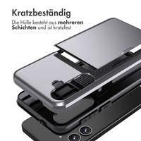 imoshion Backcover mit Kartenfach für das Samsung Galaxy S24 Plus - Grau