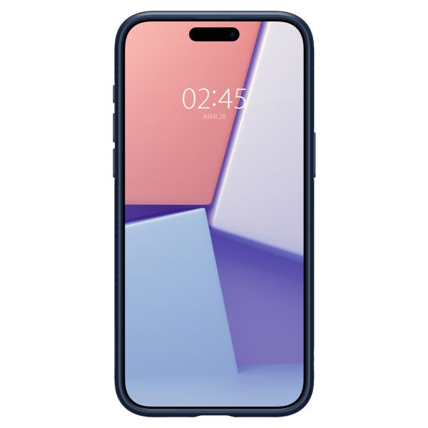 Spigen Liquid Air™ Case für das iPhone 15 Pro Max - Navy Blue