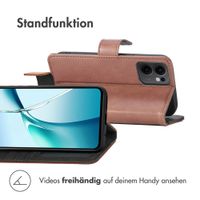 imoshion Luxuriöse Klapphülle Oppo Reno 13 F (5G) - Braun