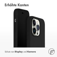 Accezz Liquid Silikoncase mit MagSafe für das Apple iPhone 14 Pro - Schwarz