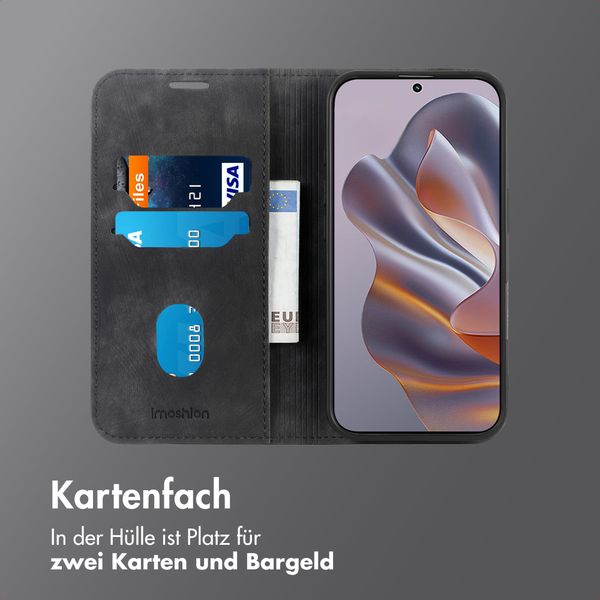 imoshion Slim Klapphülle Motorola Thinkphone 25 / Edge 50 Neo / Edge 60 Neo - Schwarz